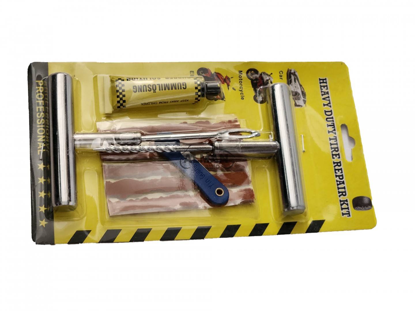 Kit reparatie pana auto iglita si razuitor dopuri metal