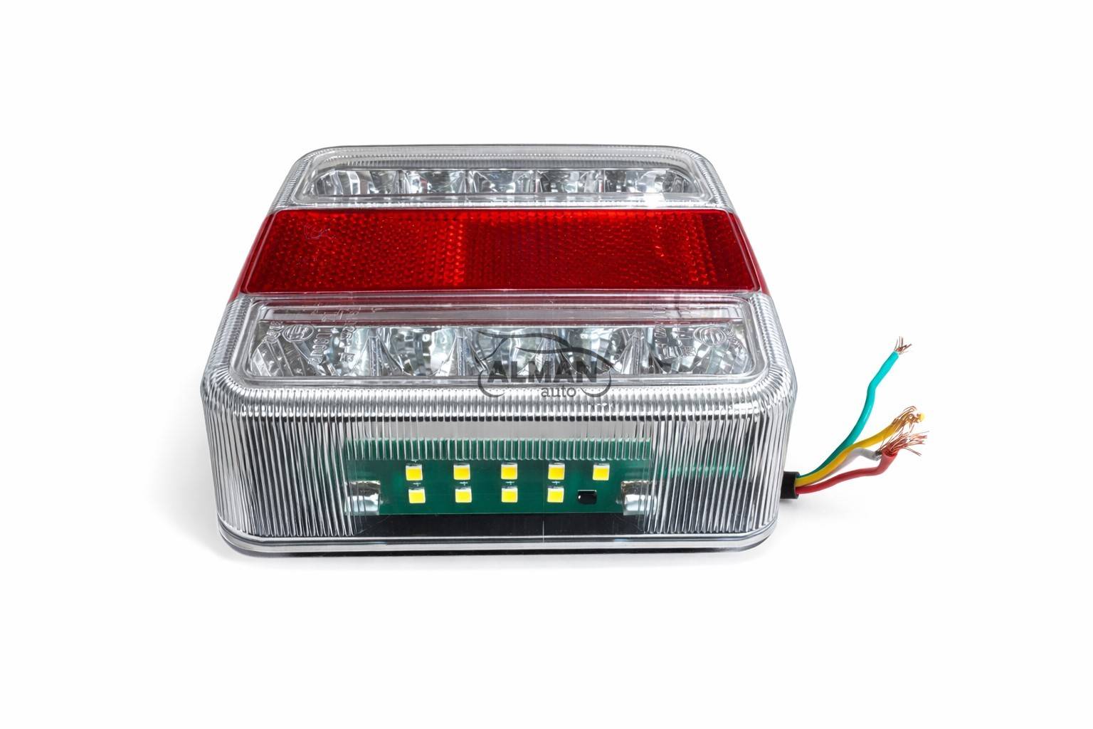 Lampa spate L 12-24 V ip67 E-mark bk69034