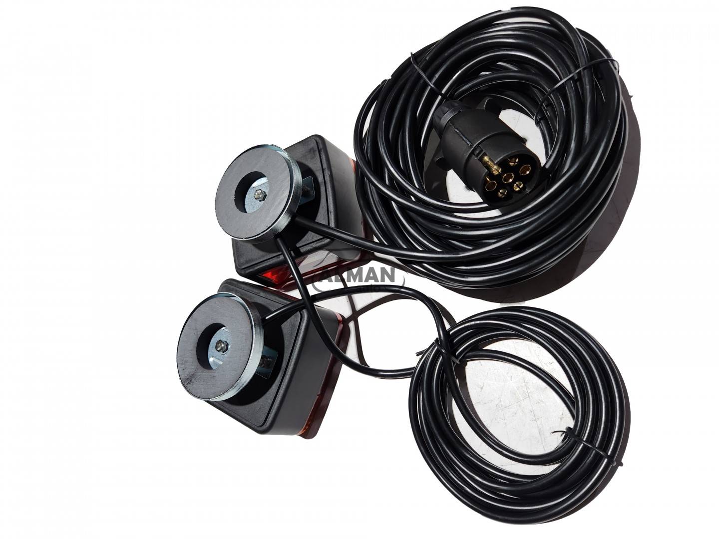 Lampi magnetice remorca 12V fisa 7 pini