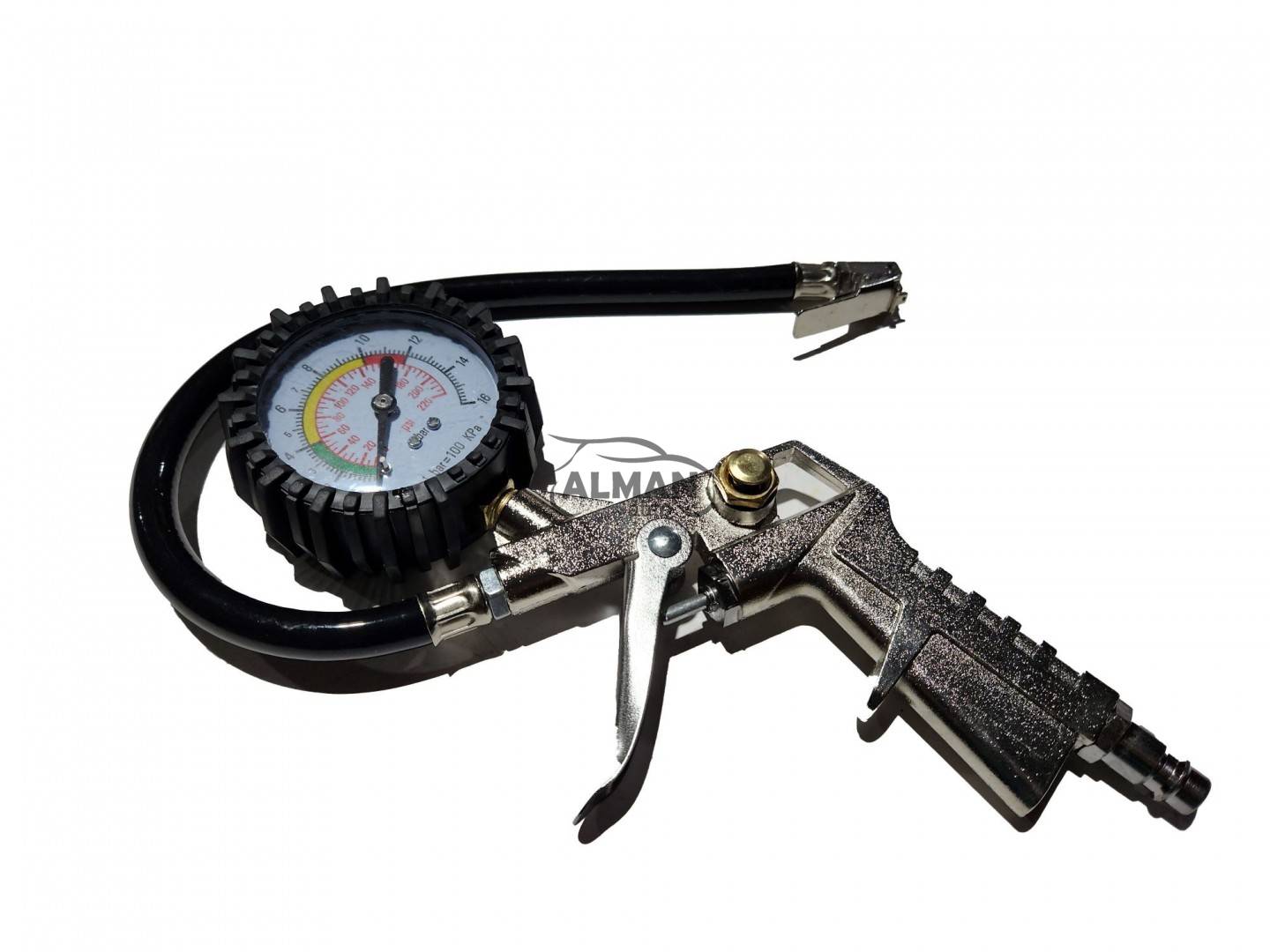 Pistol presiune umflat roata