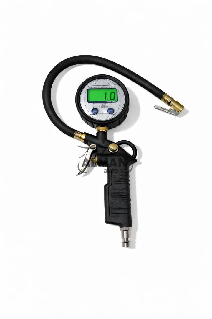 Pistol umflat cu manometru electronic