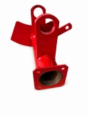 Carcasa suport fulie mare ax cu gresor pentru cositoare 1.65/1.85